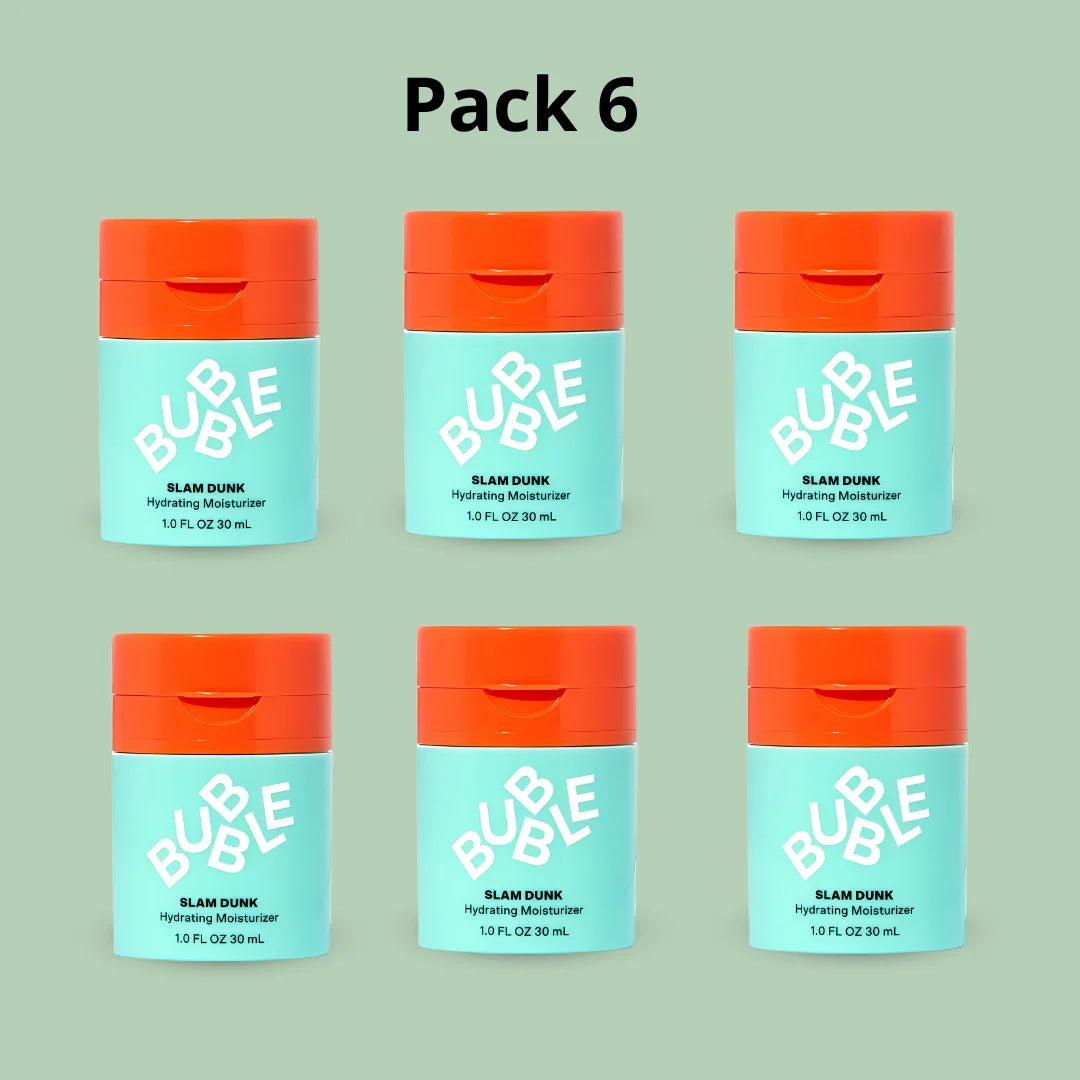 (Pack 6) Bubble Skincare Slam Dunk