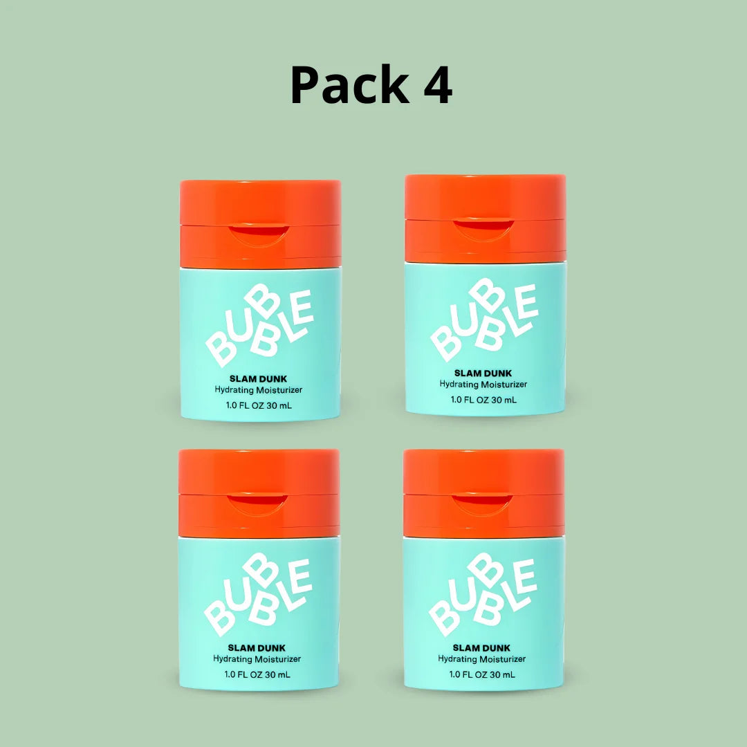 (Pack 4) Bubble Skincare Slam Dunk
